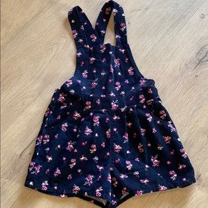 Corduroy overalls